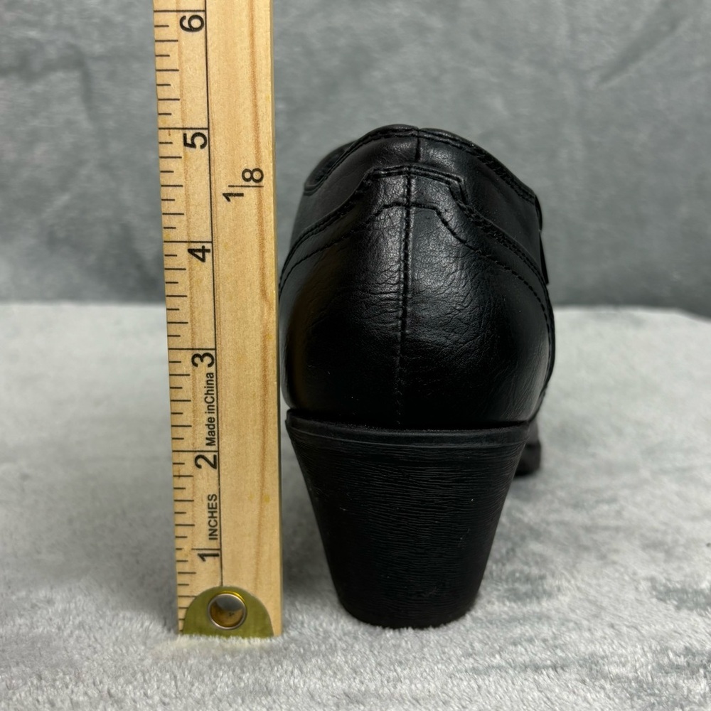 Roper Boots Women Size 7.5 Black Emma Western Pointed Toe Ankle Booties - Picture 10 of 13